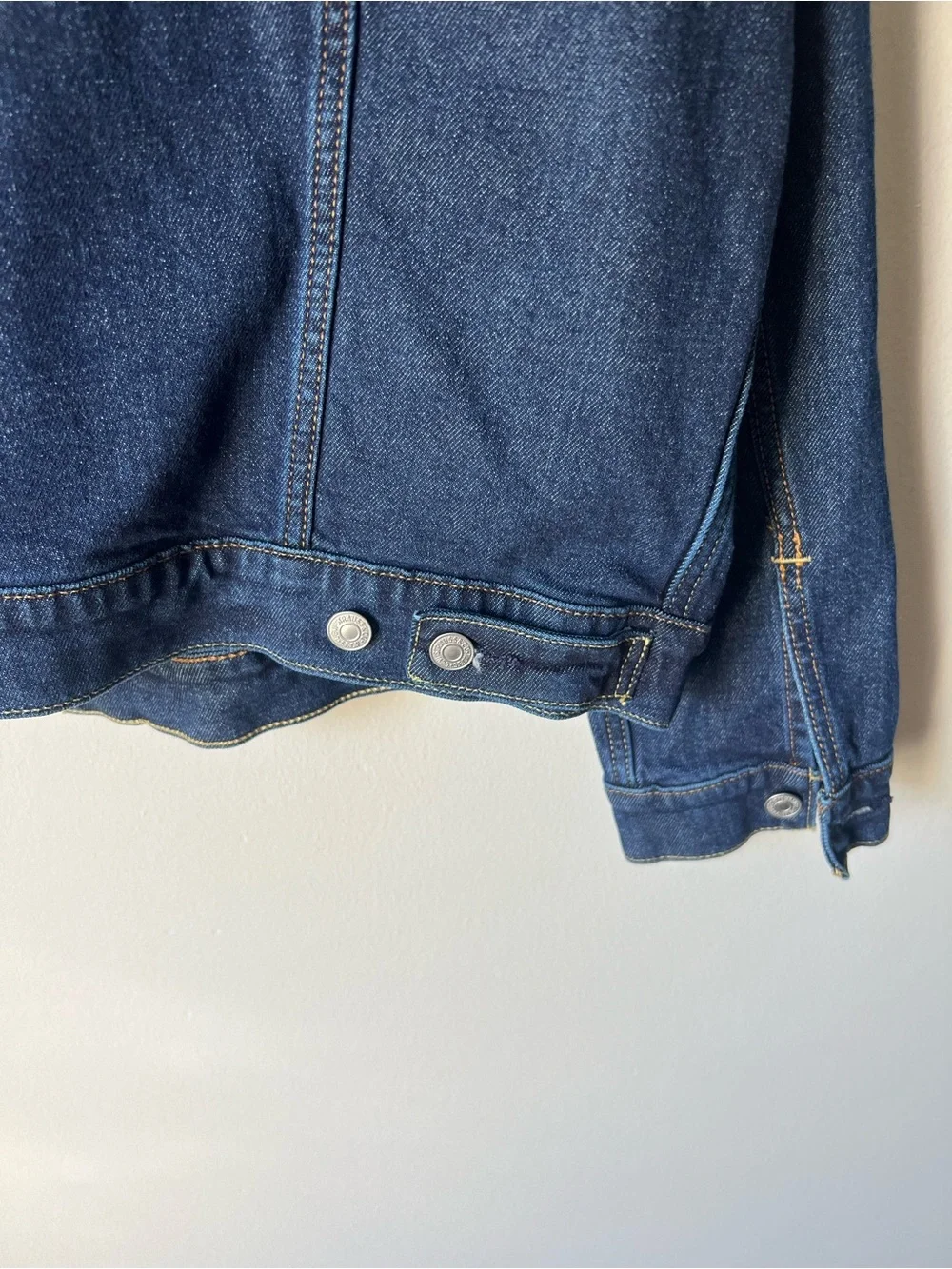 Levi's Men's Indigo Denim Trucker Jacket Size L PRE-OWNED